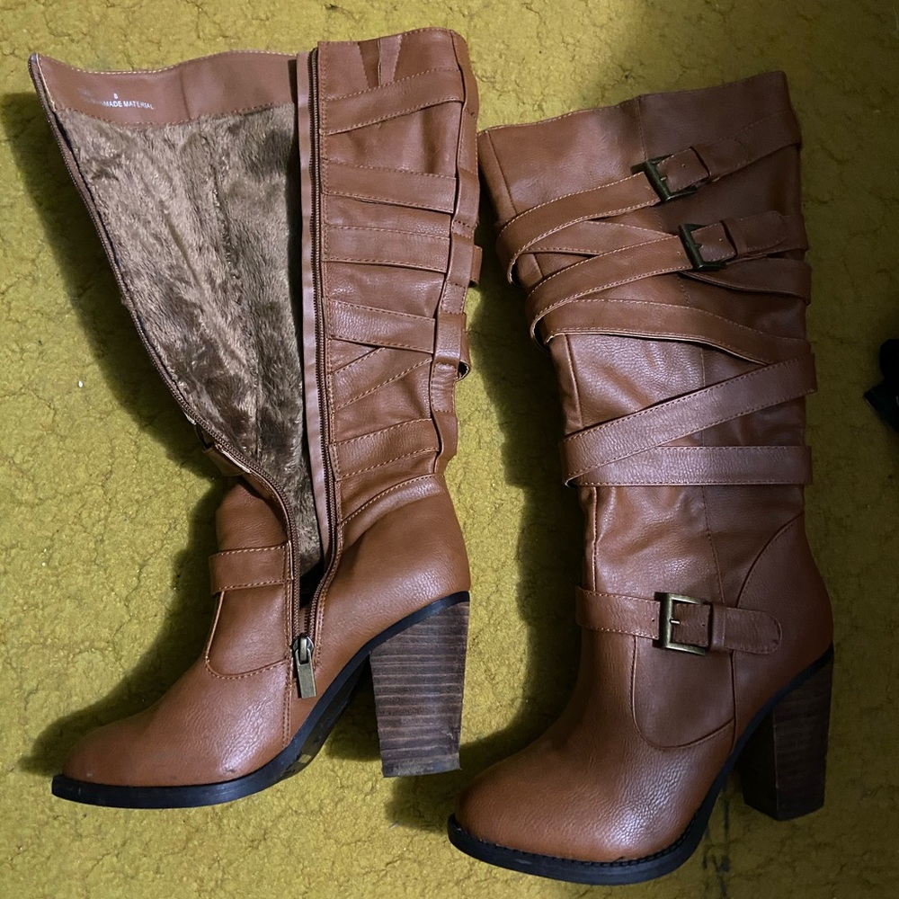 Brown boots